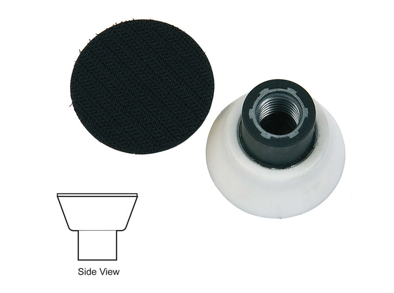 White Extra Soft Edge Backing Plate 2" Rotary White Extra Soft Edge Backing Plate (5/8 x 11 Threaded) Thread Size: 5/8" x 11