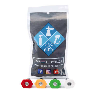 Veloci | MTM Hydro Stainless Steel 4 pack of 3.0 QC Nozzles
