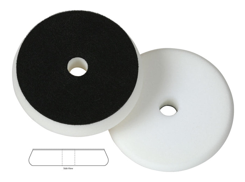 Hybrid White Polishing Pad6-1/2" x 1-1/4"Hook & Loop
