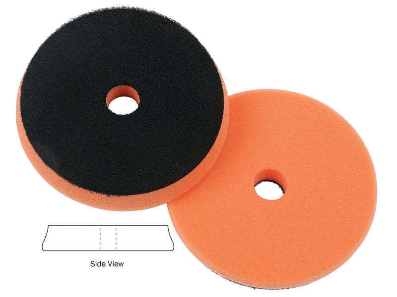 LK SDO-22550 Orange Polishing Pad 5-1/2" x 7/8" Hook & Loop