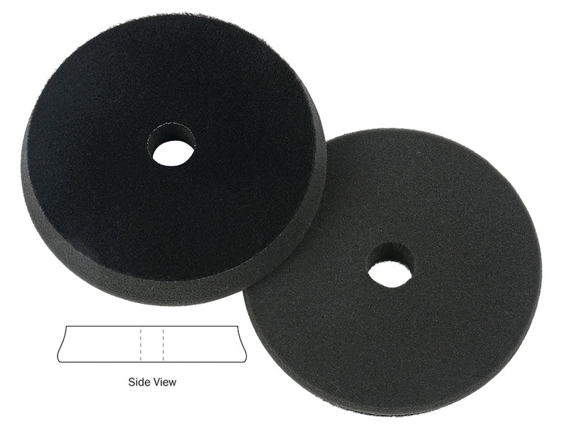 LK SDO-72650 Black Finishing Pad 6-1/2" x 7/8" Hook & Loop