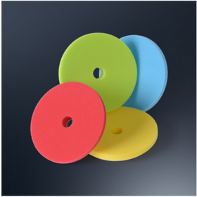 Menzerna 4 Foam Pads 6" Bundle (RED, YELLOW, GREEN and BLUE) 1 of each