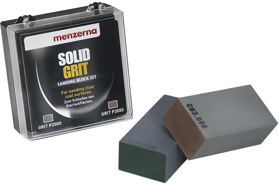 Menzerna Solid Grit Sanding Block Set NEW