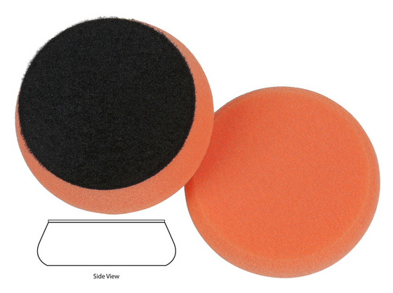 Hybrid Orange Cutting Pad3-1/2" x 1-1/4"Hook & Loop