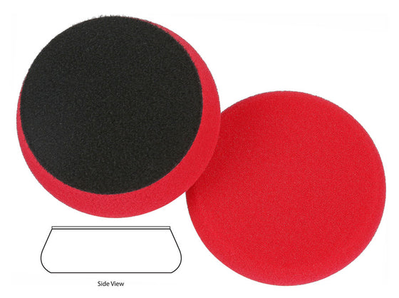 Hybrid Red Final Finishing Pad3-1/2" x 1-1/4"Hook & Loop