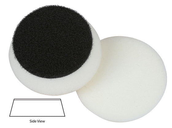 Hybrid White Polishing Pad2" x 11/16"Hook & Loop