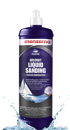 Marine Gelcoat Liquid Sanding 32 OZ - Menzerna