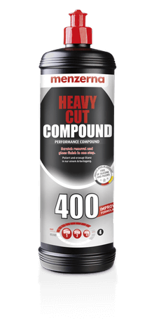 Menzerna Heavy Cut Compound 400  NEW IMPROVED FORMULA 250 ml (8 oz)