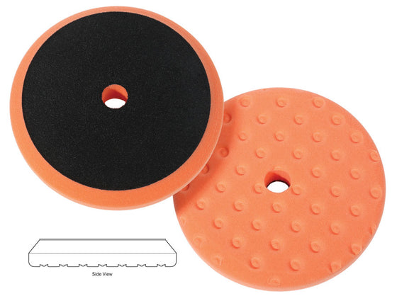 LK CCS PRECISION ROTARY ORANGE FOAM LIGHT CUTTING PAD 6" X 1-1/4"  PR-24600-CCS