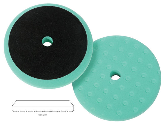 LK CCS PRECISION ROTARY GREEN FOAM HEAVY POLISHING PAD 6" X 1-1/4"  PR-34600-CCS