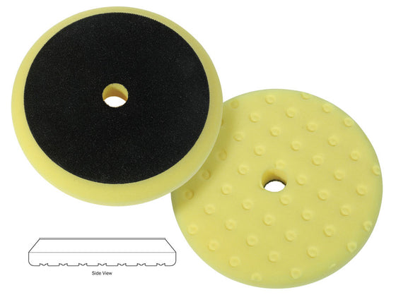 LK CCS PRECISION ROTARY YELLOW FOAM CUTTING PAD 6" X 1-1/4"