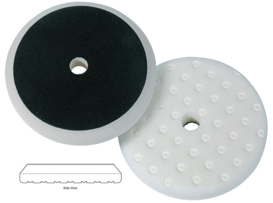 LK CCS PRECISION ROTARY SOFT WHITE FOAM POLISHING PAD 6" X 1-1/4"  PR-64600-CCS