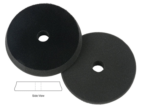 LK SDO-72650  Black Finishing Pad 6-1/2" x 7/8"	 Hook & Loop