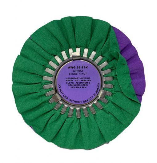 PURPLE/GREEN COMBO SMOOTH 10"