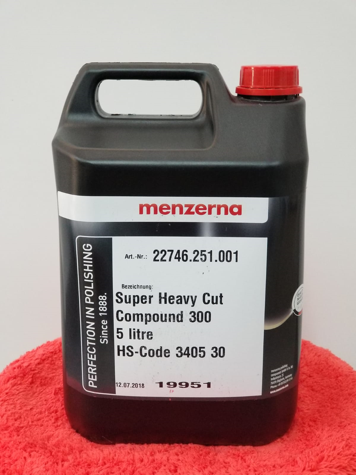 Menzerna Super Heavy Cut 300 - High Performance Car Polishing Compound 